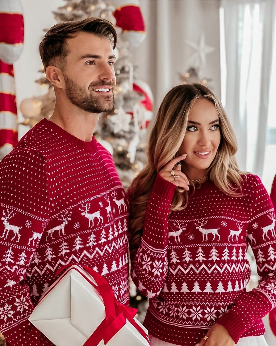 Moteriškas Kalėdinis megztinis Christmas Time